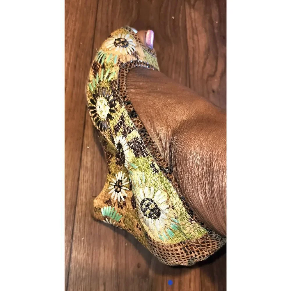 Naughty Monkey Wedge Heels